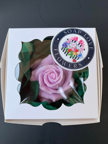 Rose Flower Soap Single