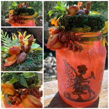 Autumn Fairy Nightlight "Forest Queen"