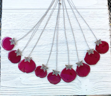 Memorial flowers necklace made with your own funeral flower