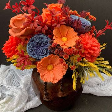 Fall Arrangement, Fall Centerpiece, Autumn decoration, Thanksgiving centerpiece