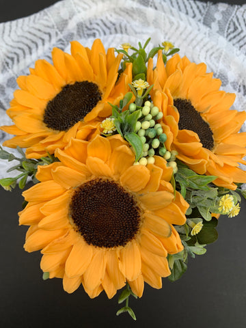Sunflowers flower arrangement