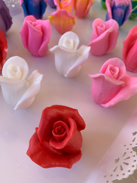 Wedding favors, Bridal shower, Thank you favors, Baby shower favors  ROSE soap- set of 10