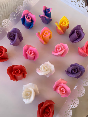 Wedding favors, Bridal shower, Thank you favors, Baby shower favors ROSE soap- set of 10