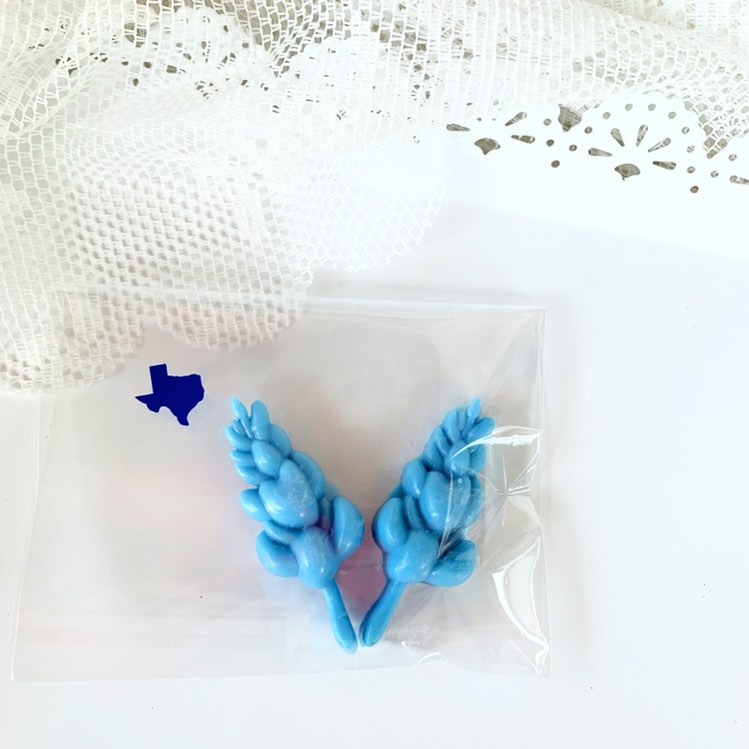 It's a boy, Baby shower soap favor,  Texas themed Bluebonnets, 10 packages