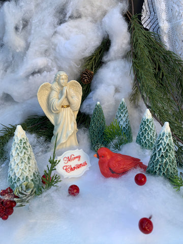 Cardinal love  - Christmas soaps gift box