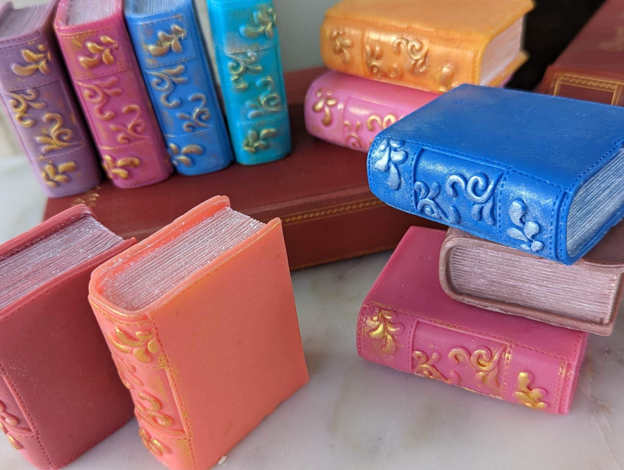 Book Soap, Book club gift, Wedding favor gift, Book Lover gift 1pc.
